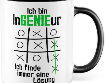 Engineer mug with saying - I am an engineer - ceramic coffee mug 330ml - technology enthusiast genius gift idea coffee mug