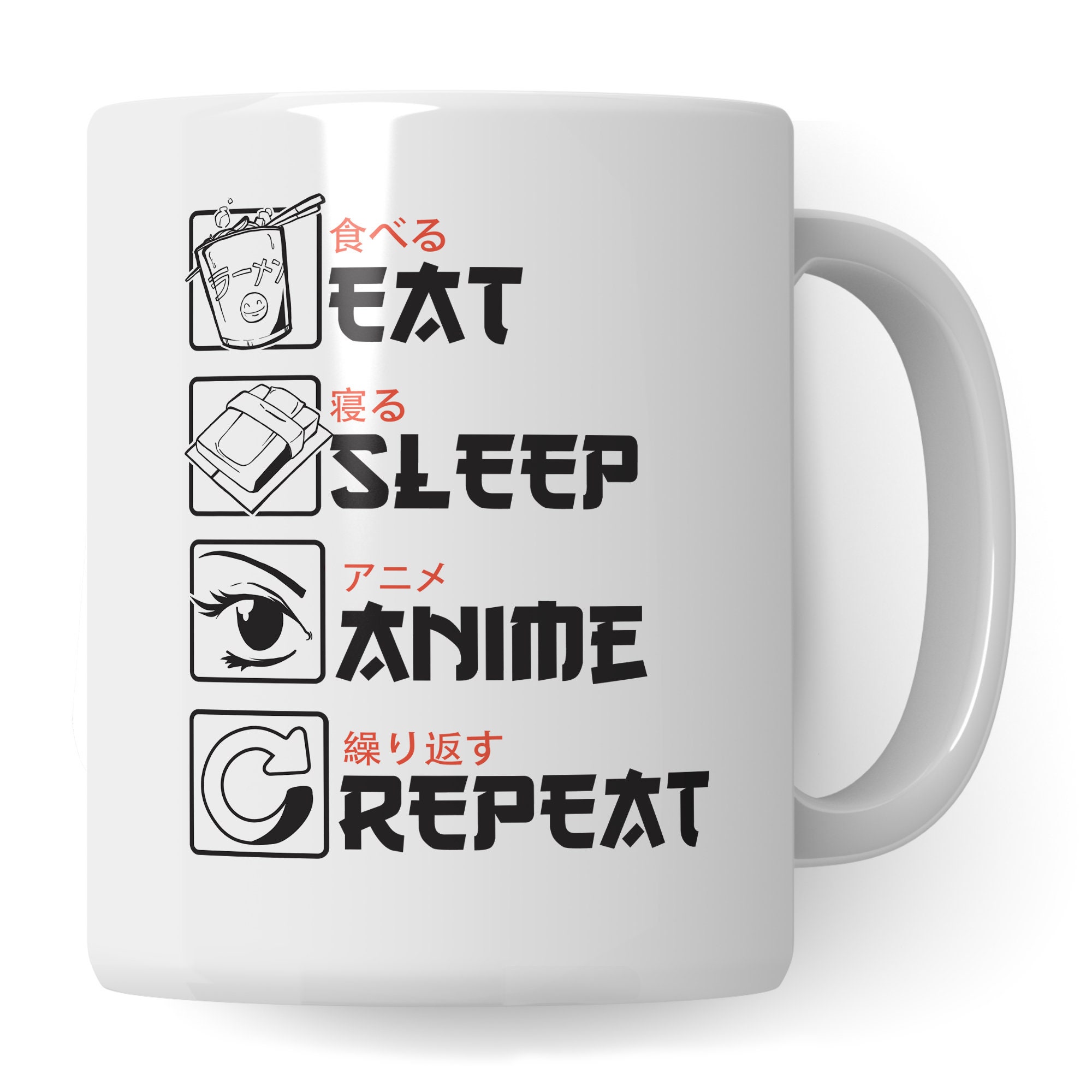 Anime Mug Anime & Manga Coffee Mug Idea regalo Giappone Comic Coffee Cup  Kawaii Otaku Giappone Manga Anime Fans Tazza -  Italia