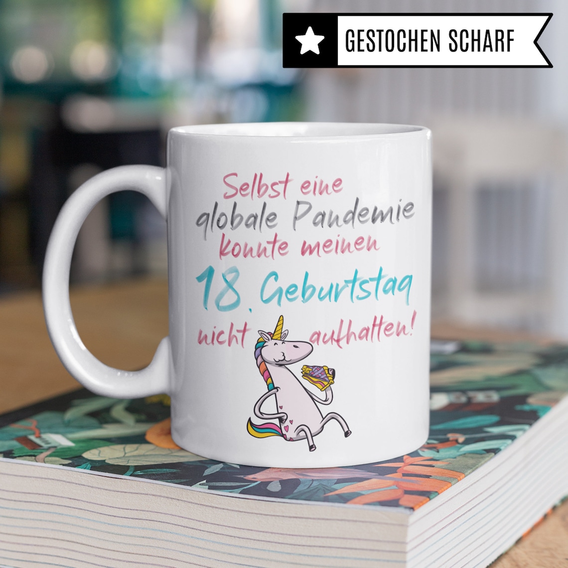 Geschenk-Tasche Zum 18. Geburtstag Für Mädchen – Inklusive Schlüsselanhänger