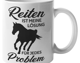 Dressurpferd Kaffeebecher Dressur Kaffeetasse Pferd Tasse niedlich