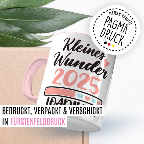 Mama 2025 Loading Tasse – Lustiges Geschenk Für Schwangere, Kaffeebecher Mit Süßem Spruch