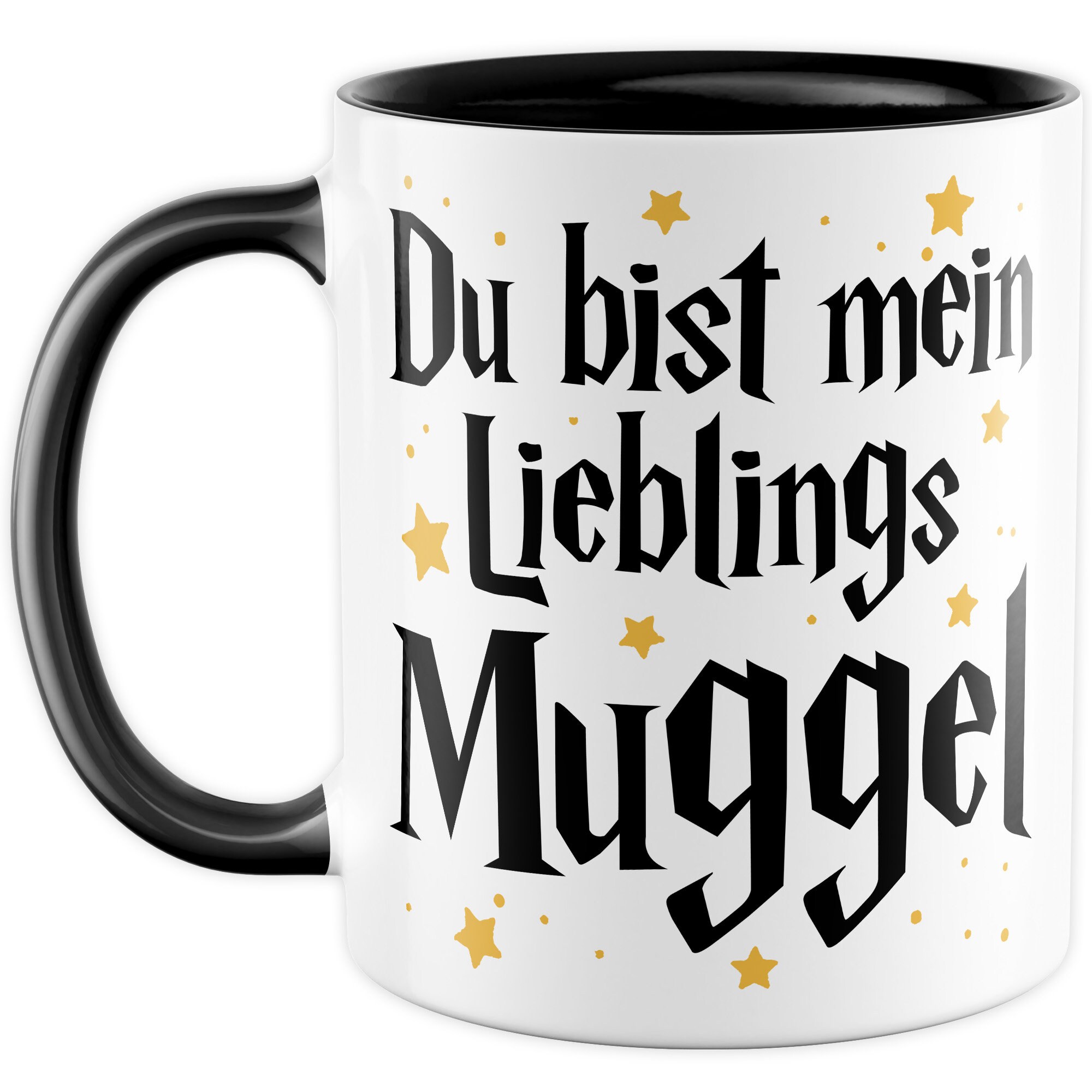 Du Bist Mein Lieblings Muggel – Lustige Kaffeetasse | 330 Ml, Spülmaschinen- & Mikrowellengeeignet | Beidseitig Bedruckt