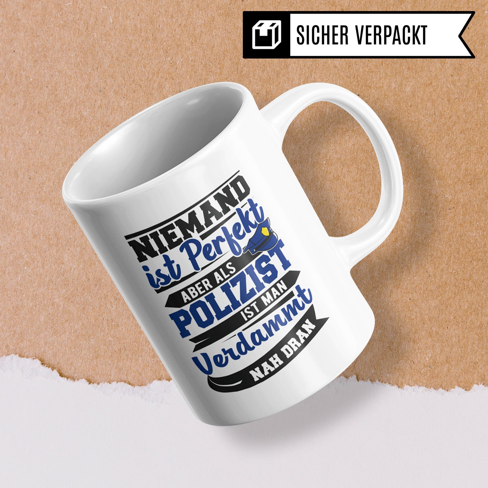 Tasse Polizei Geschenkideen für Polizisten Becher Polizist Etsy