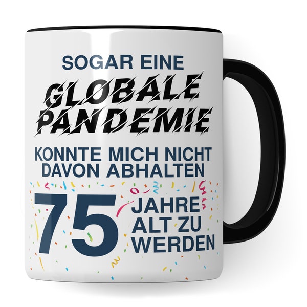 75th birthday men cup, gift 75 birthday man, mug 75 years old coffee mug gift idea, coffee cup 1949 vintage joke 2024