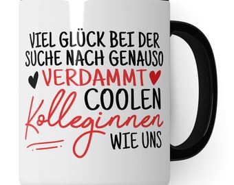 Taza Colega Regalo despedida Despedida Regalo Colegas Cambio de trabajo Taza de café