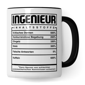 Engineer Mug Gift Idea Coffee Cup Humor Joke Gift for Engineering Professions Coffee Mug Automotive Engineering Mug