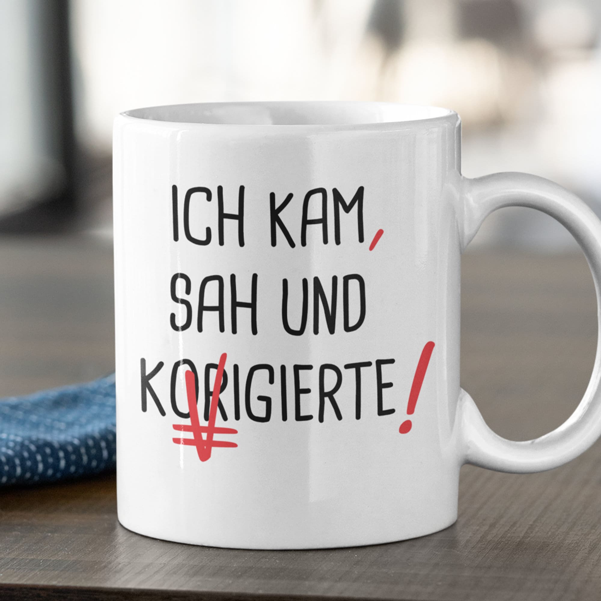 Kunstlehrerin Tasse – Witziges Geschenk Für Kunstlehrer, Beidseitig Bedruckt, Spülmaschinenfest