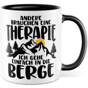 Grafik-Werkstatt Kaffeetasse Mit Spruch – 300 Ml, Porzellan, Spülmaschinengeeignet, Schwarz