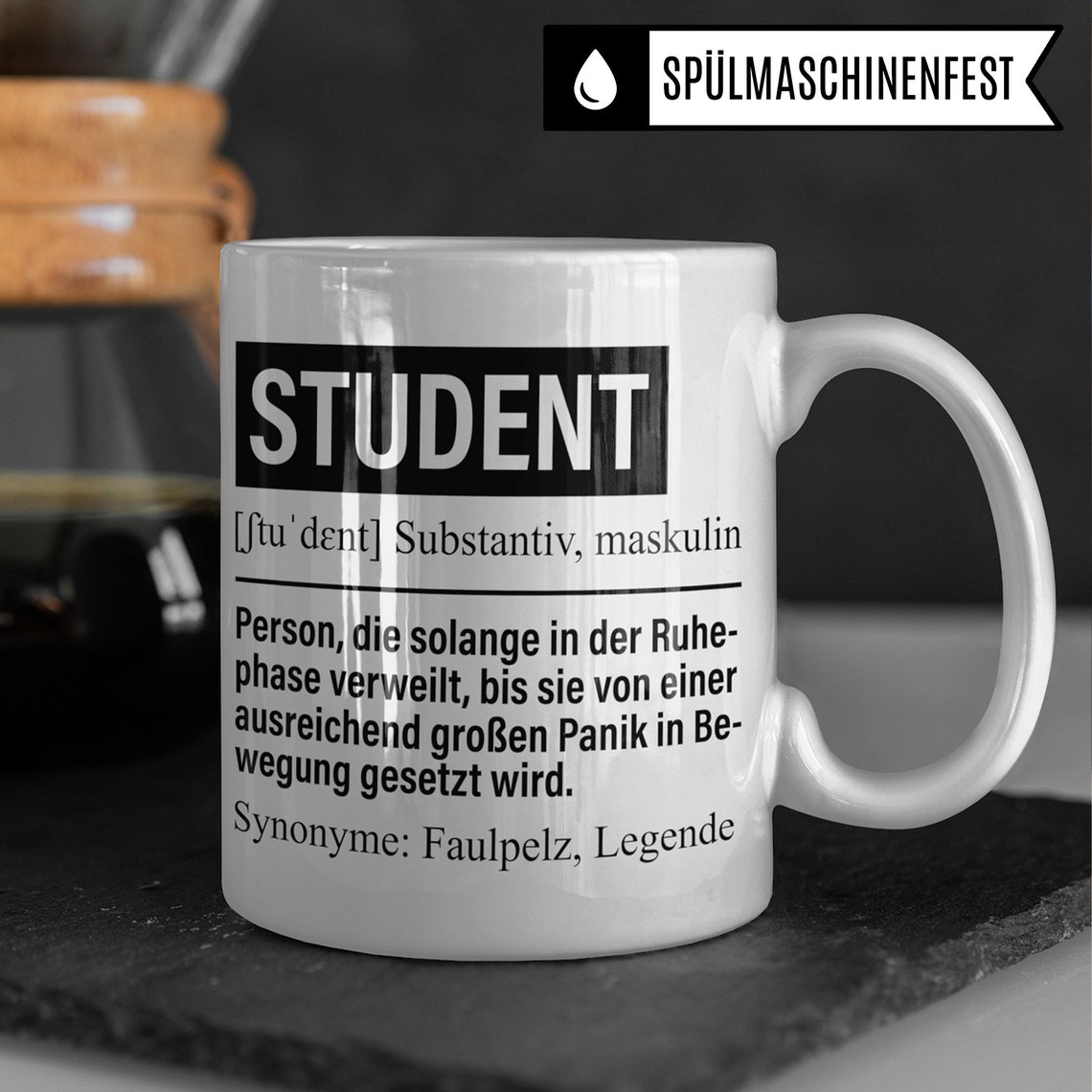 Studium Geschenk Tasse Student Anfang Studieren Uni Becher Etsy