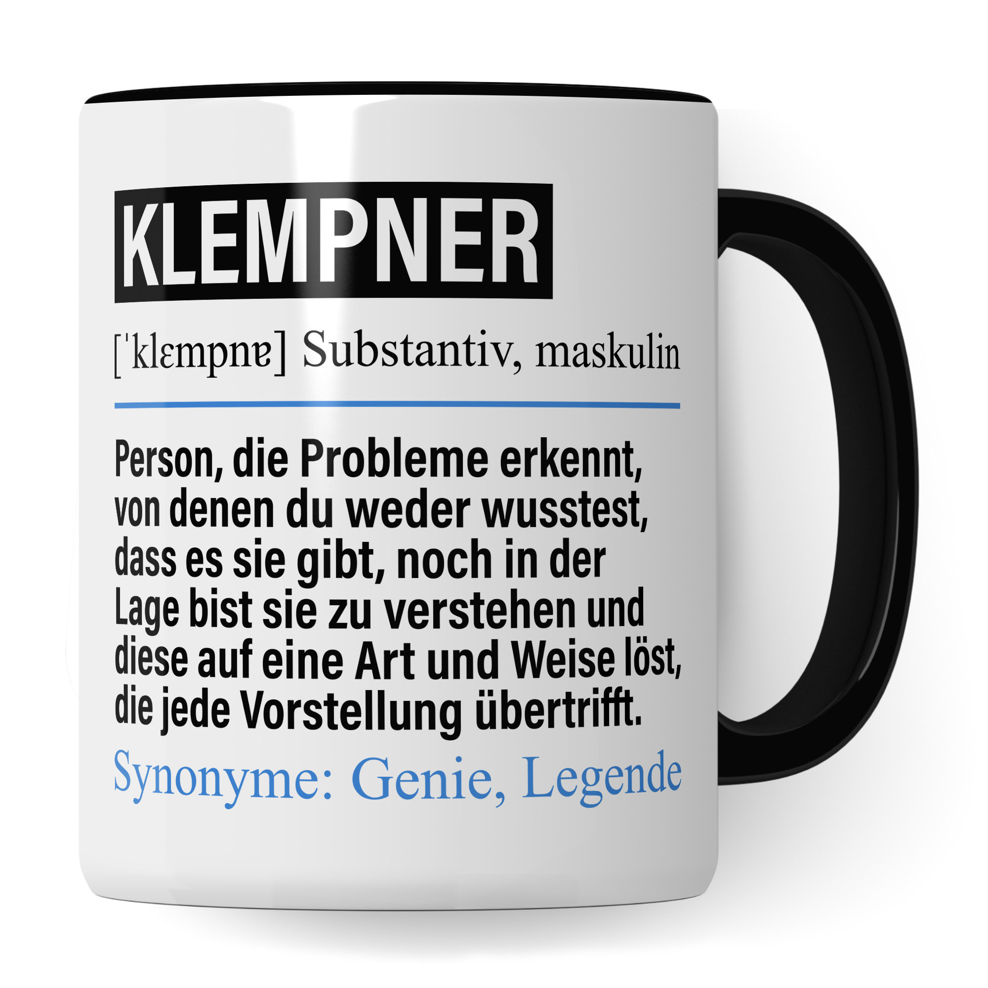 Lustige Heizungsbauer Tasse Mit Spruch - Geschenk Für Klempner & Installateure
