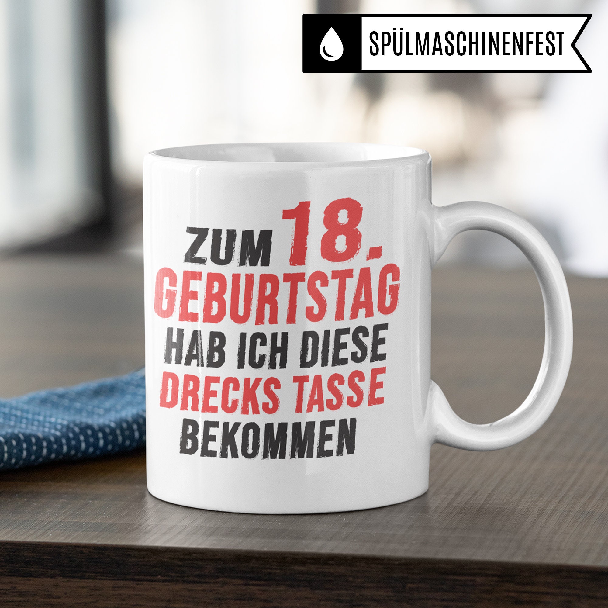 Regali divertenti per il 18 ° compleanno, tazza 18 anni, tazza 18 idee regalo di compleanno, tazza di caffè per adulti ragazze - Italia
