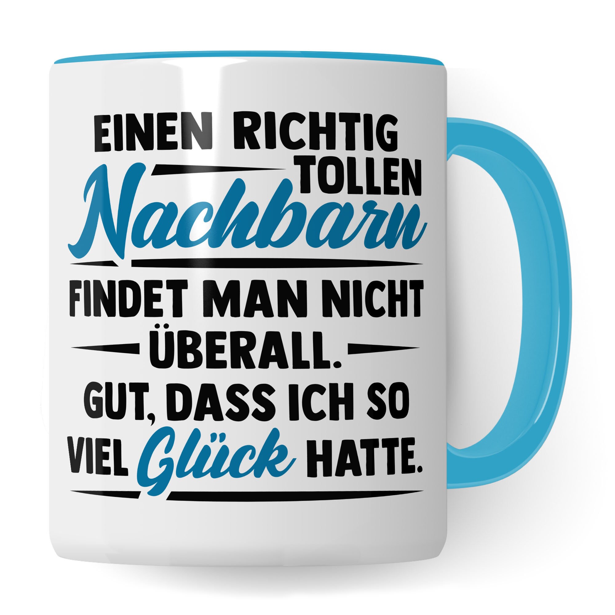 Tasse Nachbarin & Freundin Mit Spruch | Geschenk Für Nachbarschaft | 330 Ml | Spülmaschinenfest