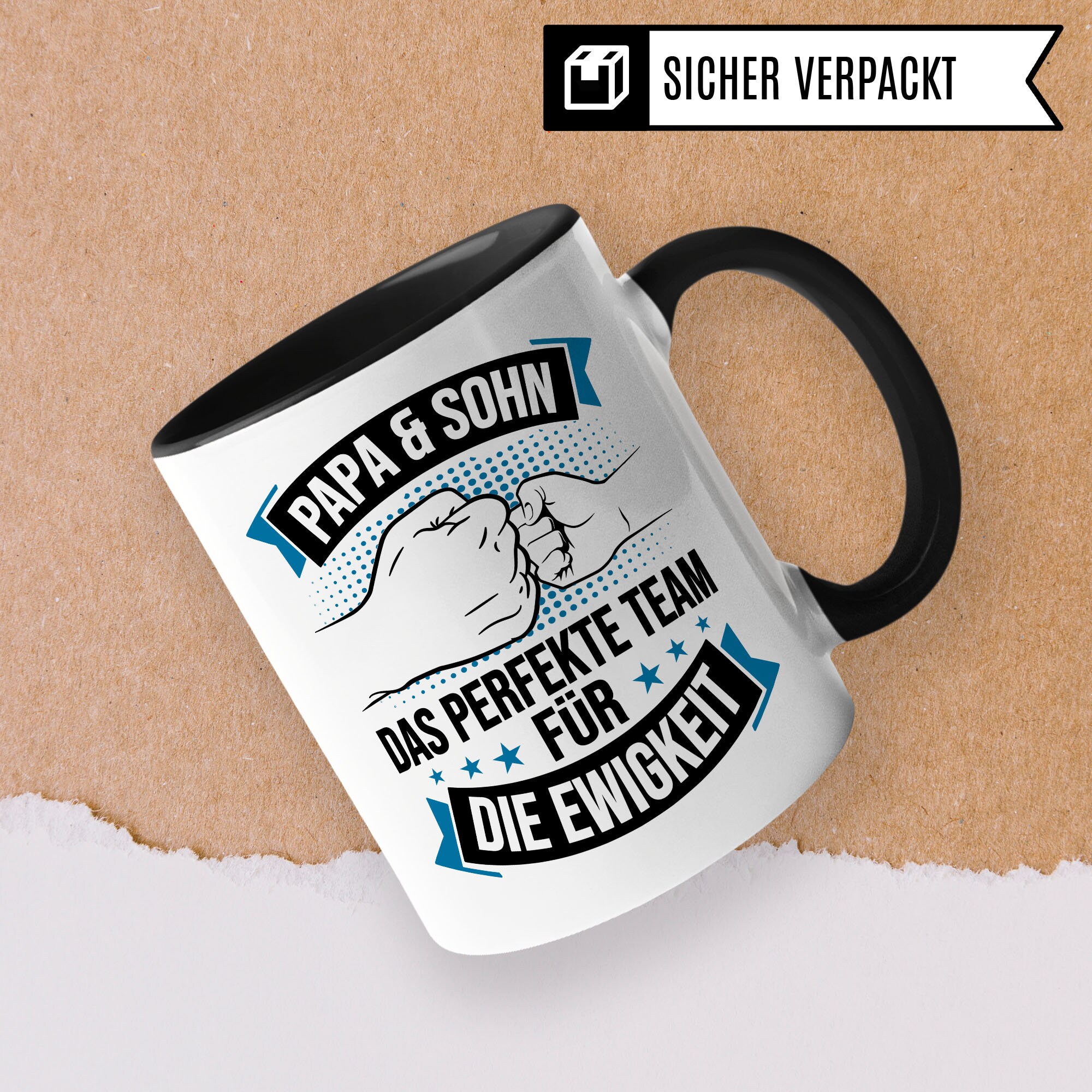 Pagma Tazza Regalo Per Figlio 'Quando Ti Vedo So Di Aver Ricevuto Una Cosa Perfetta' 330ml - 3