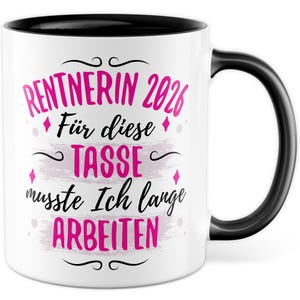 Funny "Retired Woman 2026" Mug - Retirement Gift for Female Colleague - Farewell Gift for Retirement - Retirement, Farewell, Retirement