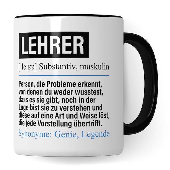 Lustige Mathelehrer Tasse – Geschenkidee Mit Spruch Für Mathematiklehrer & Referendare, 330 Ml