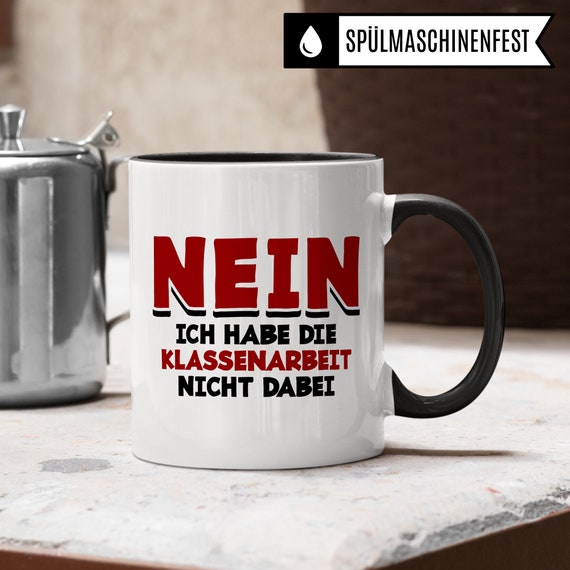 Tazza per insegnante personalizzabile con nome, regalo di fine anno, lezione divertente per i diplomati della scuola - Italia