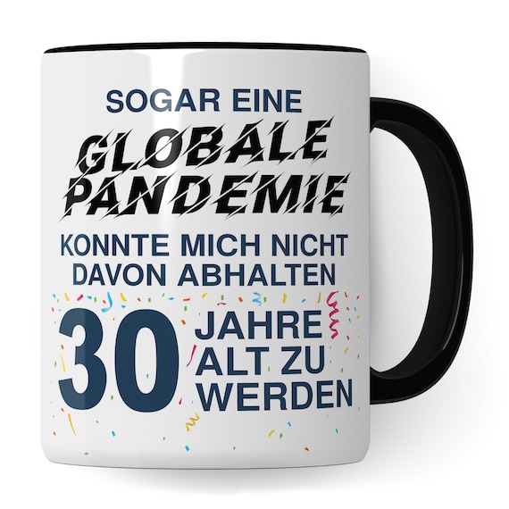 30. Geburtstag Männer Tasse, Geschenk 30 Geburtstag Mann, Becher 30 Jahre alt Kaffeebecher Geschenkidee, Kaffeetasse 1995 Jahrgang Witz