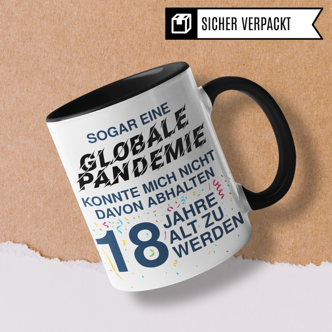 18. Geburtstag Junge Tasse Geschenk 18 Geburtstag Sohn Etsy
