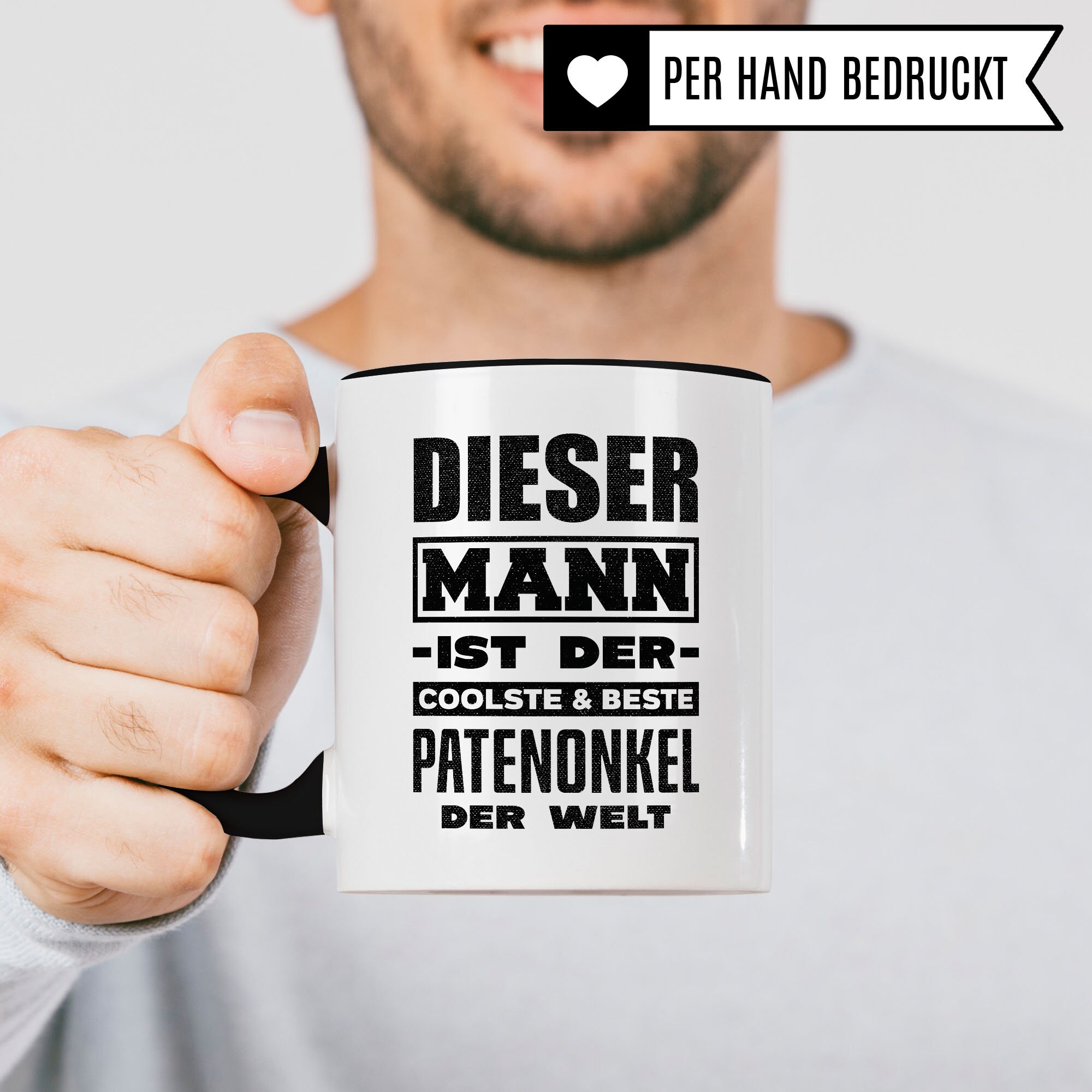 Patenonkel Tasse Mit Lustigem Spruch – Geschenkidee Für Den Coolen Patenonkel, Spülmaschinenfest