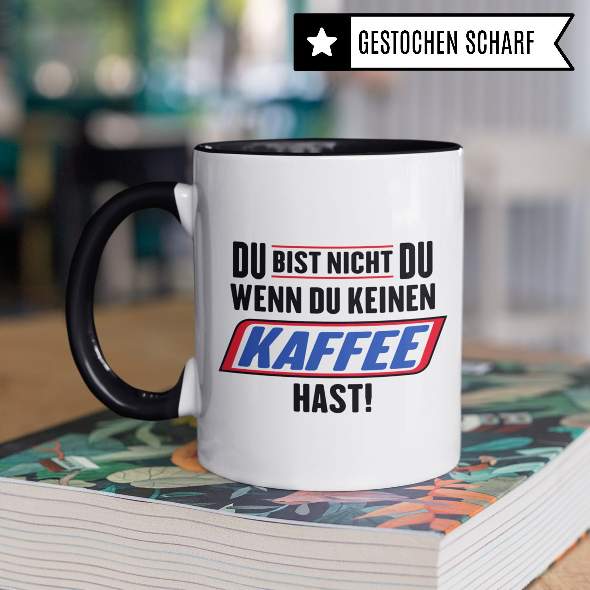 Hacebo® - ssst eerst koffie dan jij misschien waterfles met rietje roze
