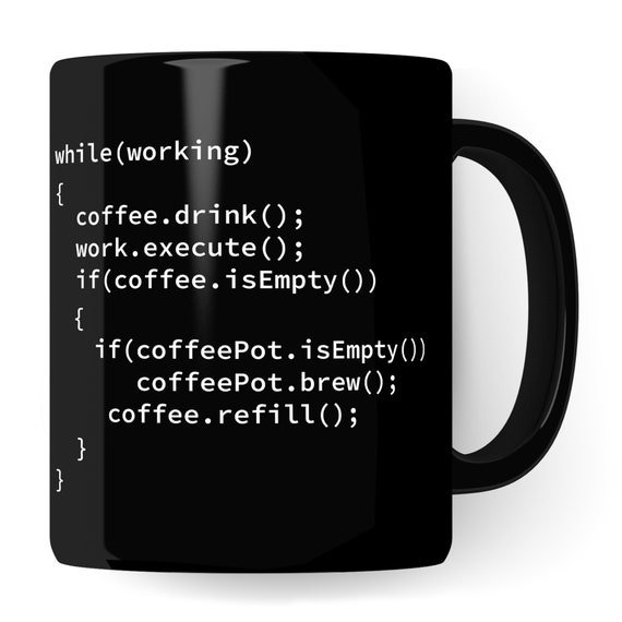 Informatiker Tasse Code Kaffeetasse Programmierer Geschenk lustig IT Kaffee-Becher Geschenkidee Büro Humor Nerd Teetasse Developer Arbeit