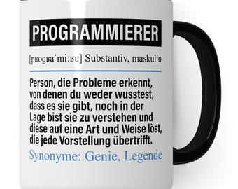 Mug Programmer Funny, Programmer Gift Profession, Saying Coffee Mug Programming Gift Idea, Profession Developer Computer Mug