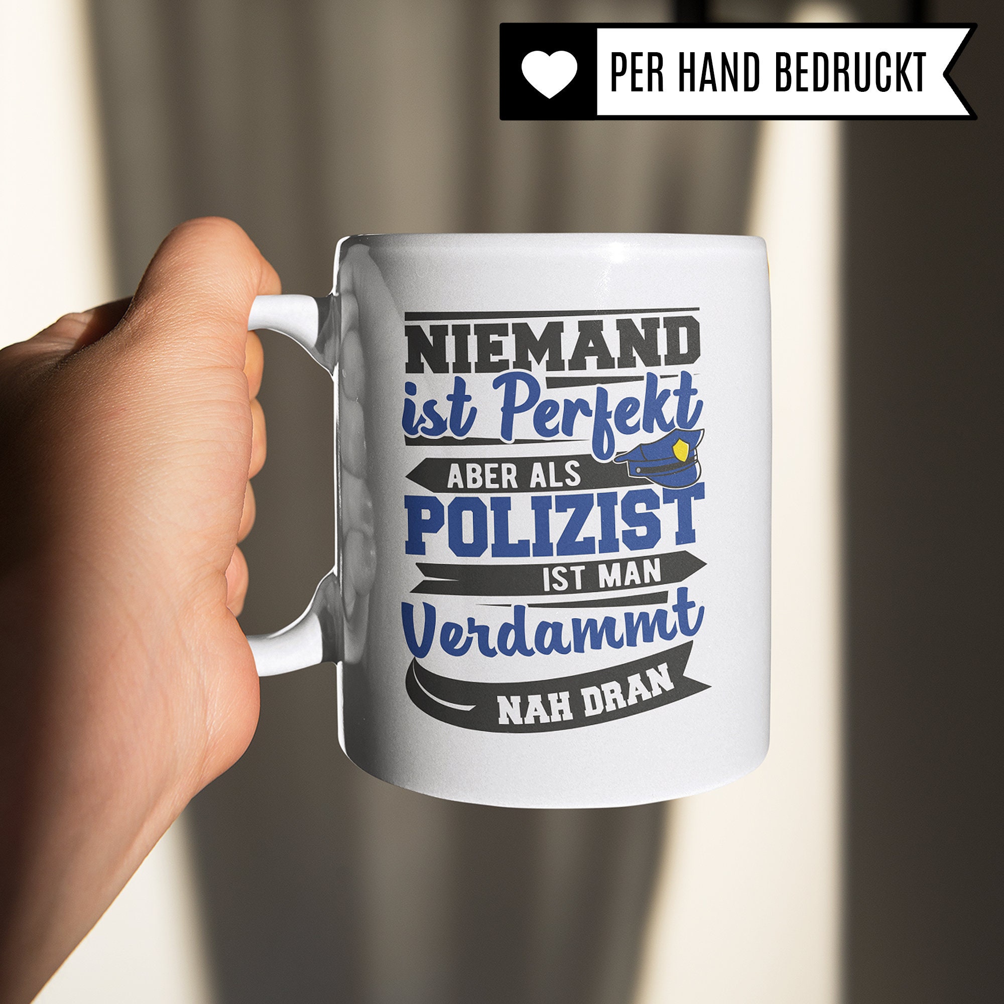 Tasse Polizei Geschenkideen für Polizisten Becher Polizist | Etsy