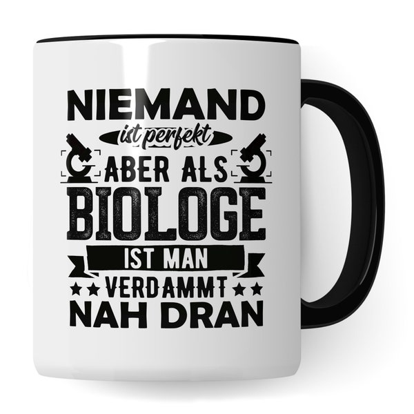 Biologe Tasse Geschenkidee Kaffeetasse Humor Witz Geschenk für Biologielehrer Kaffeebecher Biologie Becher