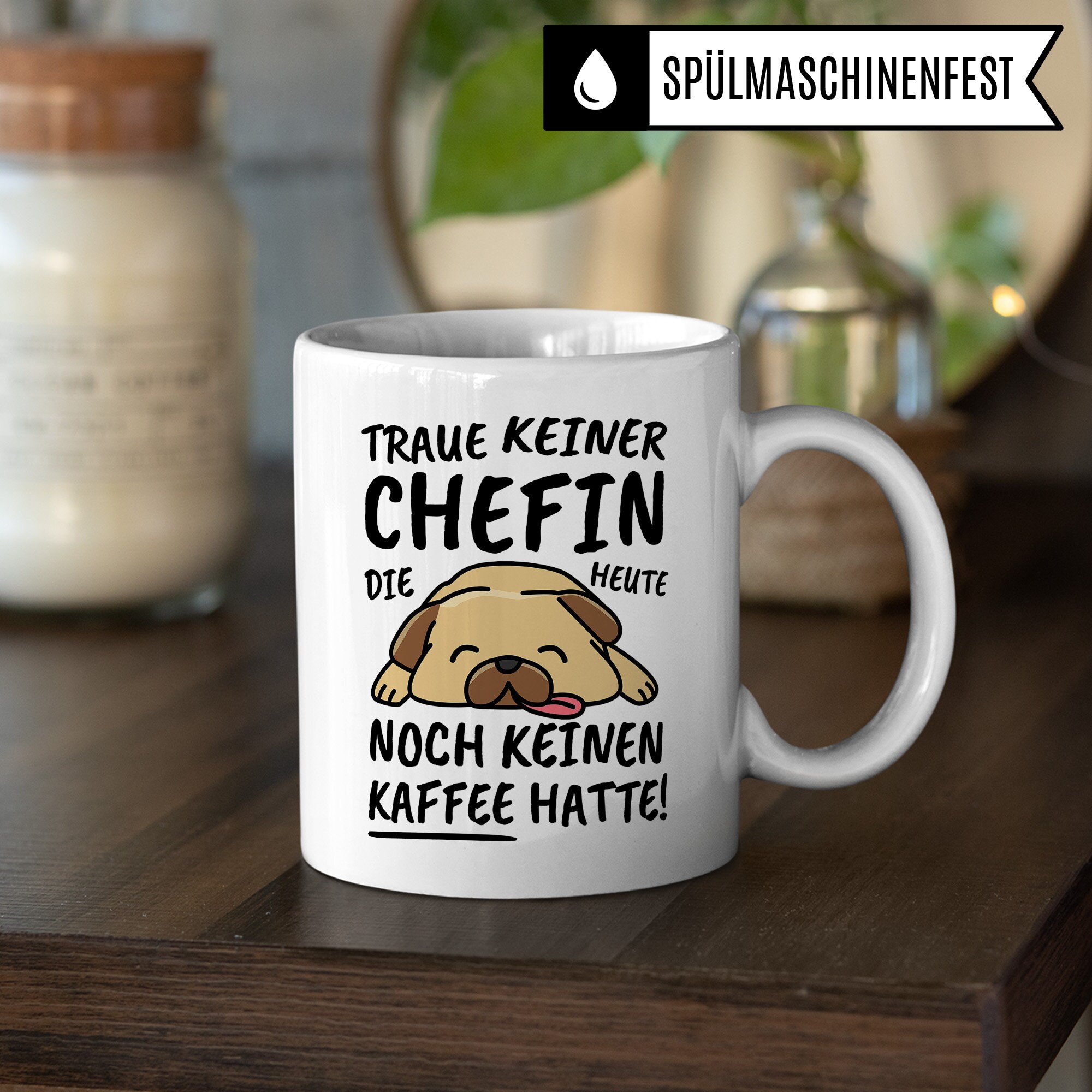 Lustige Chefin Tasse – Geschenkidee Für Chefinnen, 330 Ml, Spülmaschinenfest, Beidseitig Bedruckt