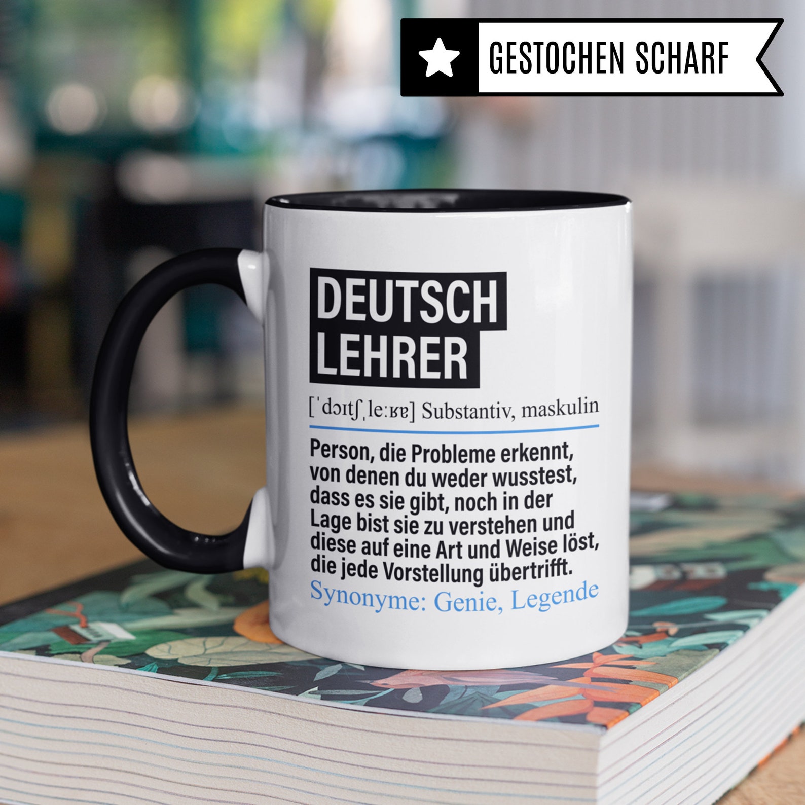 Tasse Deutschlehrer lustig Deutschlehrer Geschenk Spruch Etsy