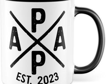 Tazza papà idea regalo papà tazza da caffè per genitori con divertente scritta regalo per tazza da caffè per il futuro padre
