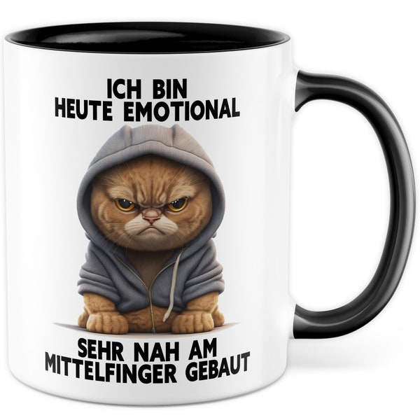 Humor Tasse Mittelfinger Geschenkidee Chef Kaffeetasse mit lustigen Spruch Geschenk für Kollege Kaffeebecher Kollegin Becher