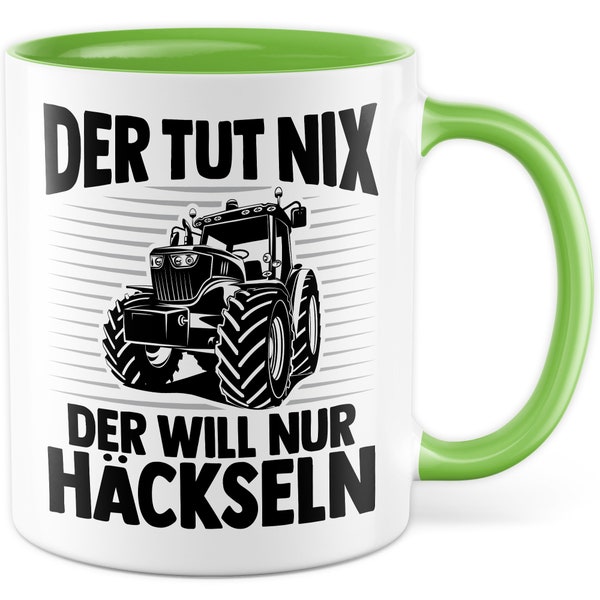 Landwirtschaft Tasse Bauer Kaffeetasse Traktor Kaffee-Becher Bauernhof Teetasse Landwirt Geschenk Traktoren Geschenkidee lustig