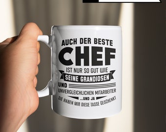 Tazza Chef APOMOONS - 330 Ml, Ceramica, Regalo Divertente Per Colleghi