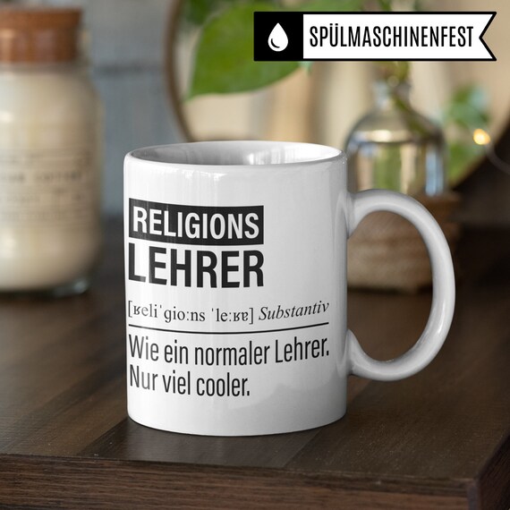 „Russischlehrerin“ Tasse – Lustiger Spruch Für Lehrerinnen – Geschenkidee Für Schule & Studium – Spülmaschinenfest