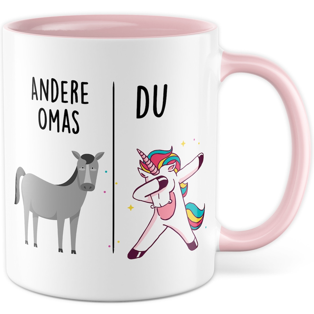 Tasse à Café Cadeau "Grand-mère Préférée" - Céramique Blanc Et Noir, Marque MoonWorks