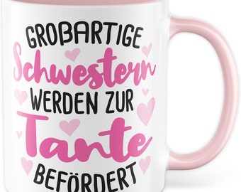 Tasse à Café Humoristique Pour Sœur Et Tante, Idée Cadeau