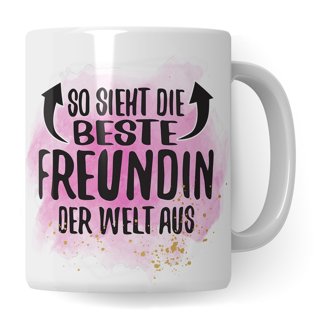 Tasse besteFreundin So sieht die beste Freundin der Welt aus Tasse