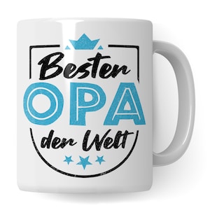 Best Grandpa of the World Cup, Grandfather Gift Coffee Mug, Grandfather Coffee Mug Saying Opi Father&#39;s Day Grandson