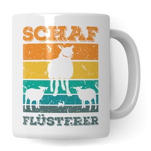 Schapen Cup Gift, Gift Idee Schapenfluisteraar Herder Mok, Koffie Cup Mok Schapen Motief Zeggen