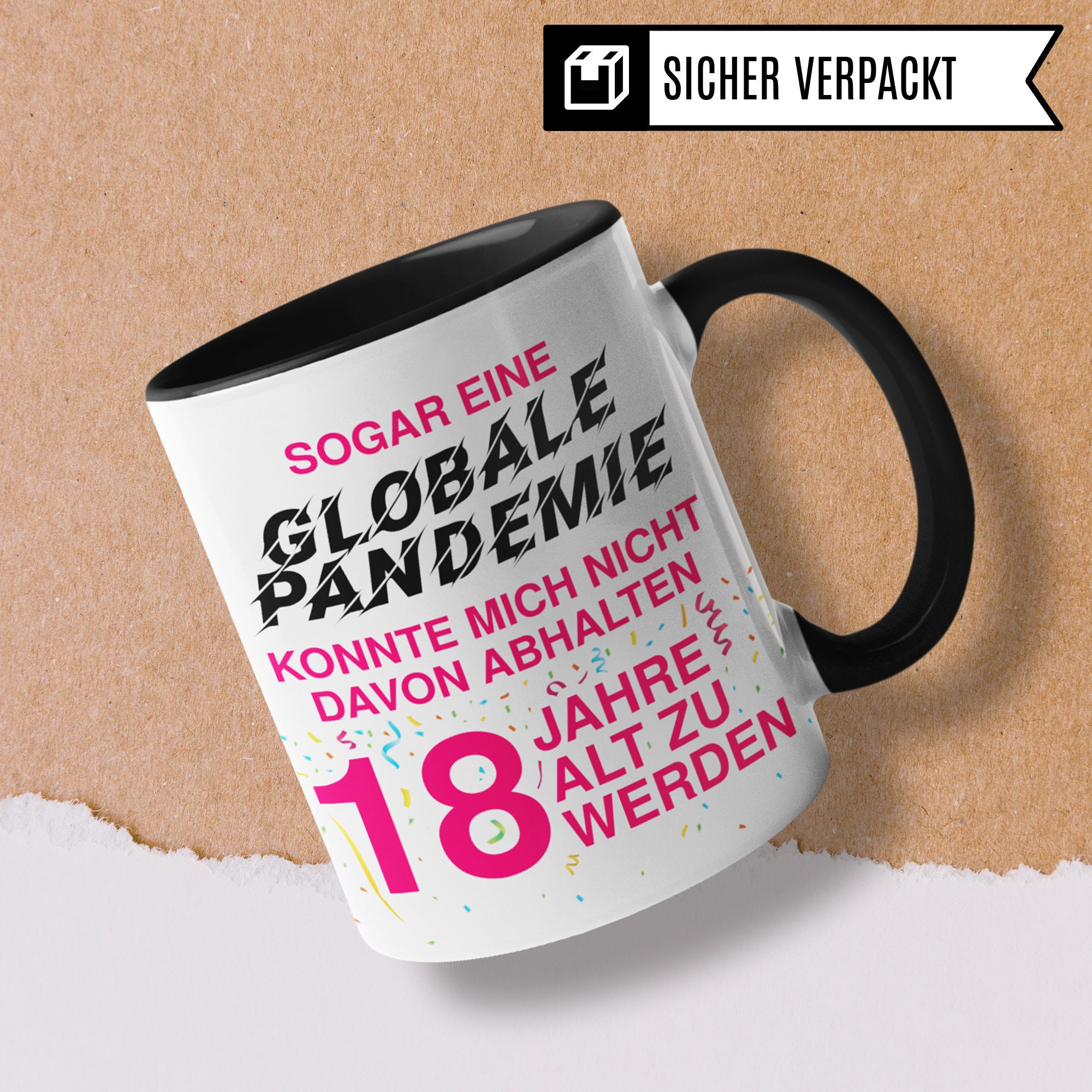 18. Geburtstag Mädchen Tasse Geschenk 18 Geburtstag Tochter Etsy