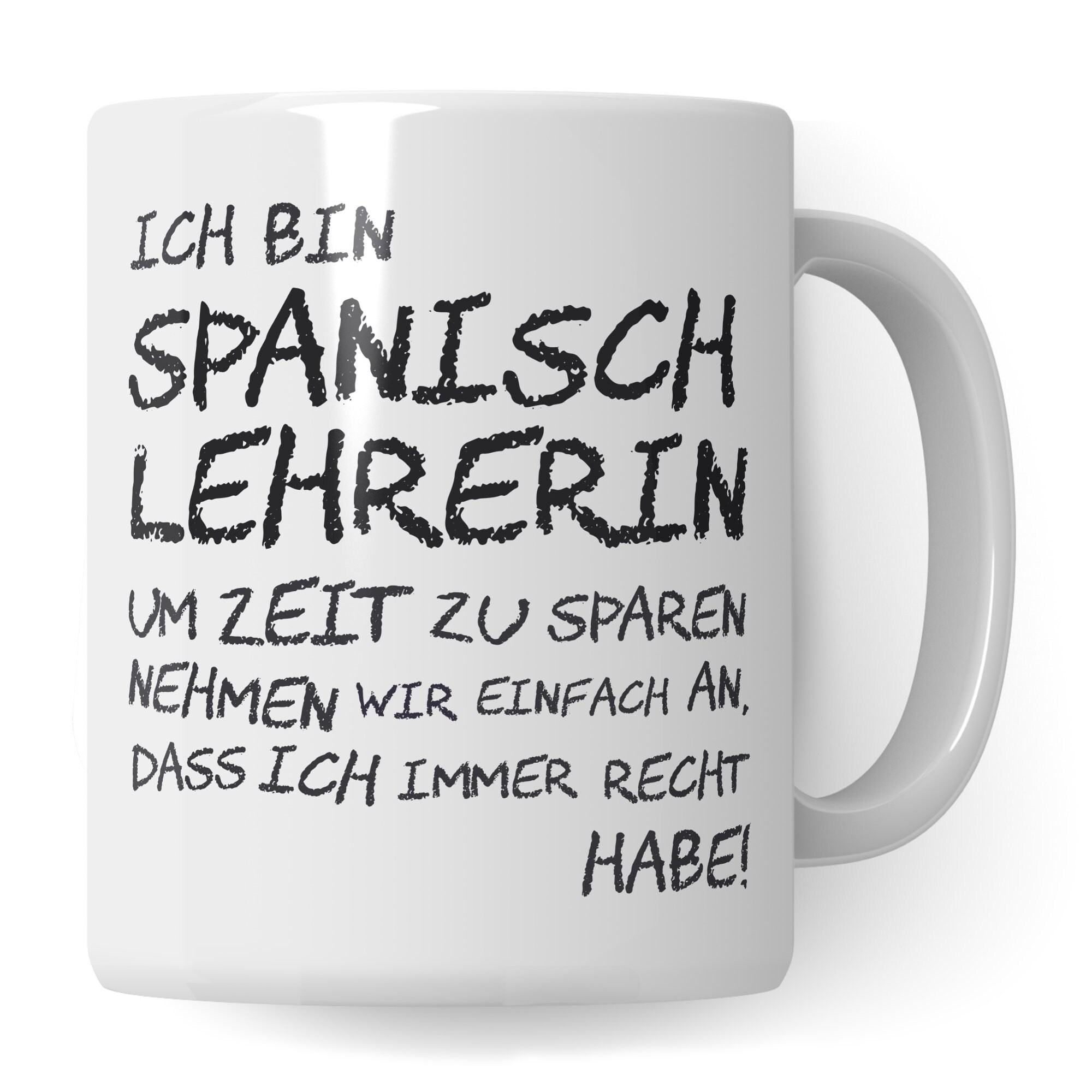 „Russischlehrerin“ Tasse – Lustiger Spruch Für Lehrerinnen – Geschenkidee Für Schule & Studium – Spülmaschinenfest