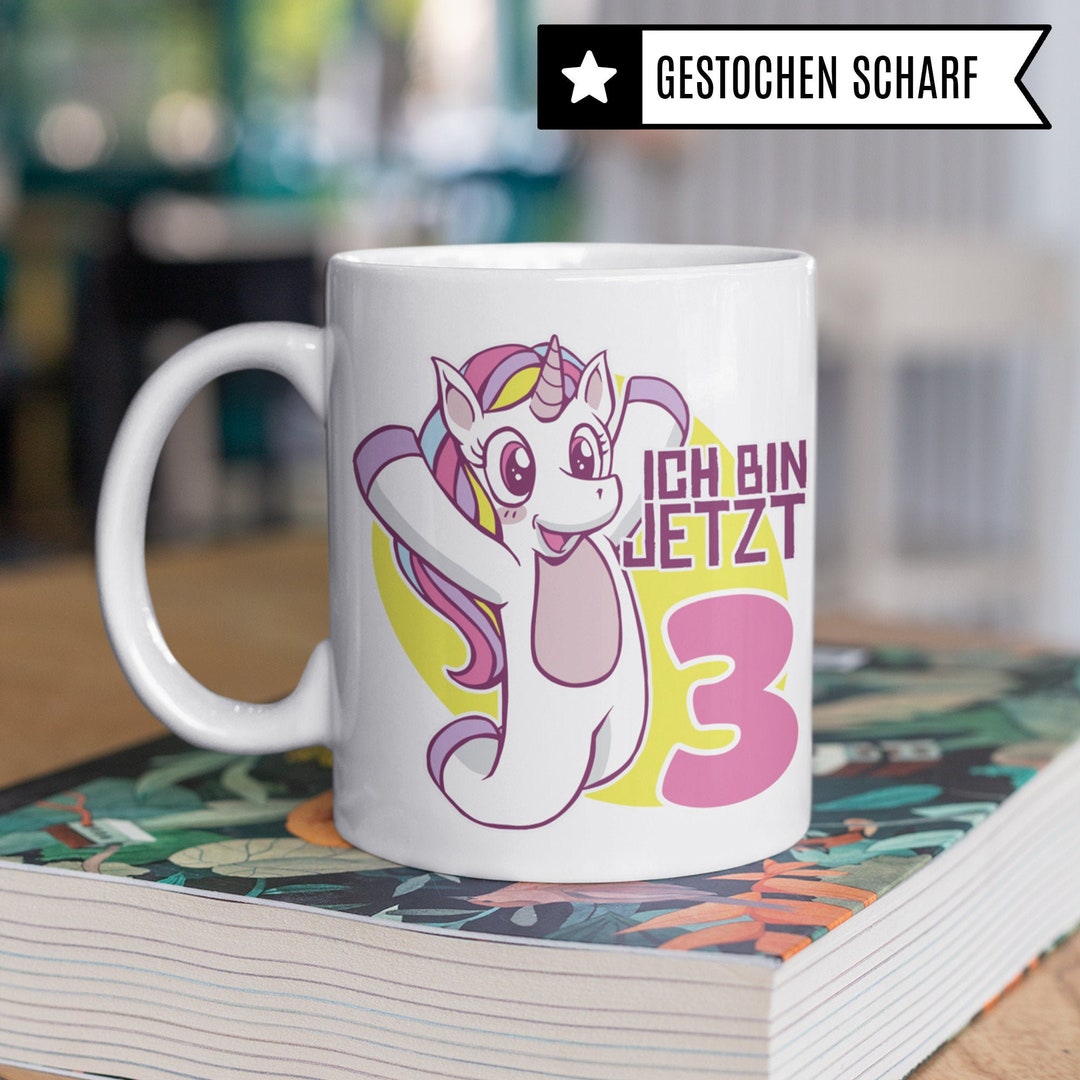 3rd Birthday Girl Cup, Gift 3 Birthday Daughter, Mug 3 Years Old Be Gift  Idea, Birthday Giftunicorn Mug - Etsy, image size:1080x1080