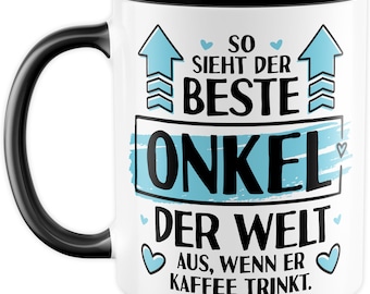 Uncle mug with saying gift This is what the best uncle in the world looks like coffee mug 330ml made of ceramic great uncle nephew family coffee mug