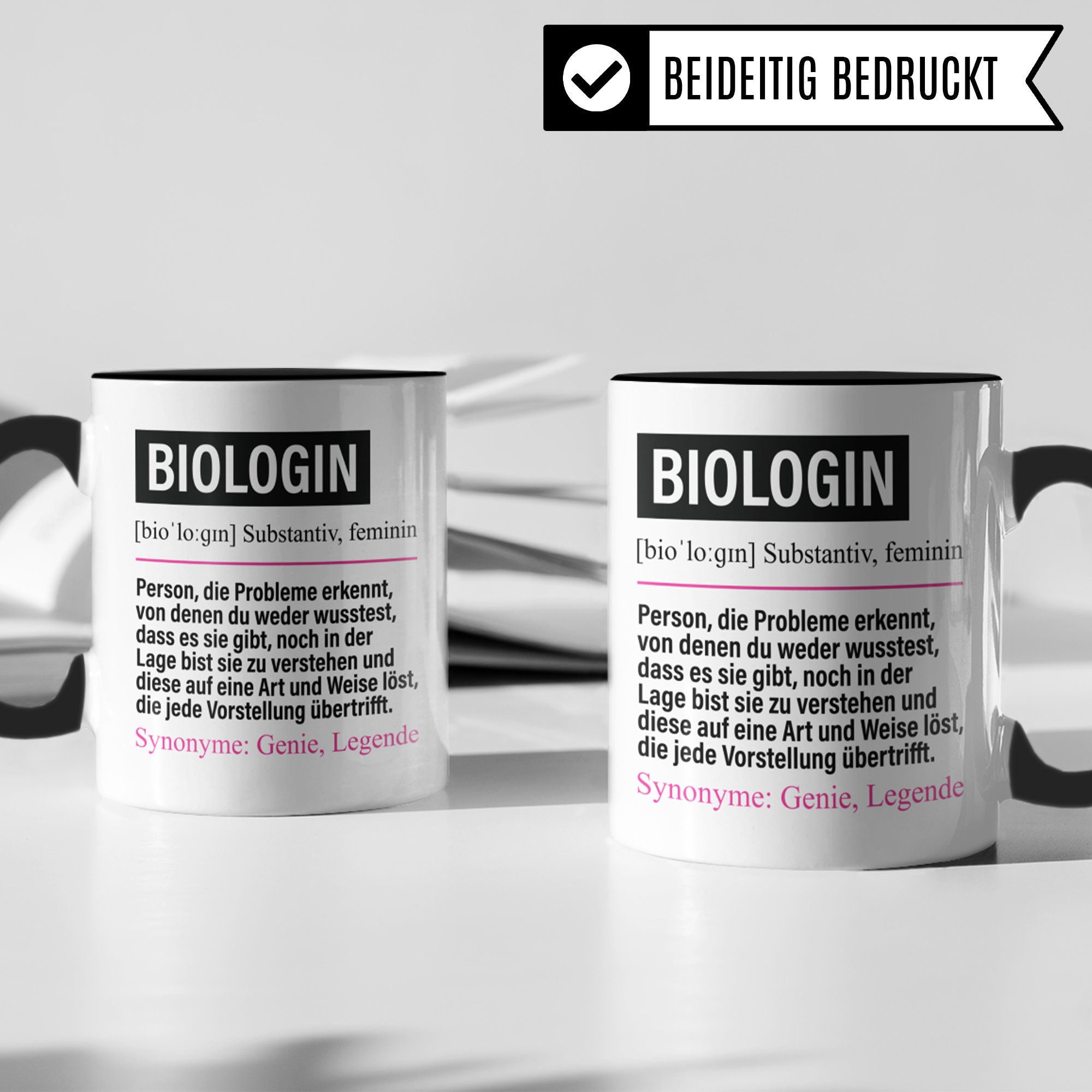 Tasse 'Seine Majestät Der Laborant' – Beidseitig Bedruckt, 330 Ml, Lustiges Geschenk Für Laboranten