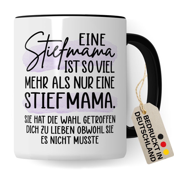 Tasse belle-mère cadeau, Une belle-mère est tellement plus qu’une simple idée de cadeau de belle-mère tasse à café avec la belle-mère