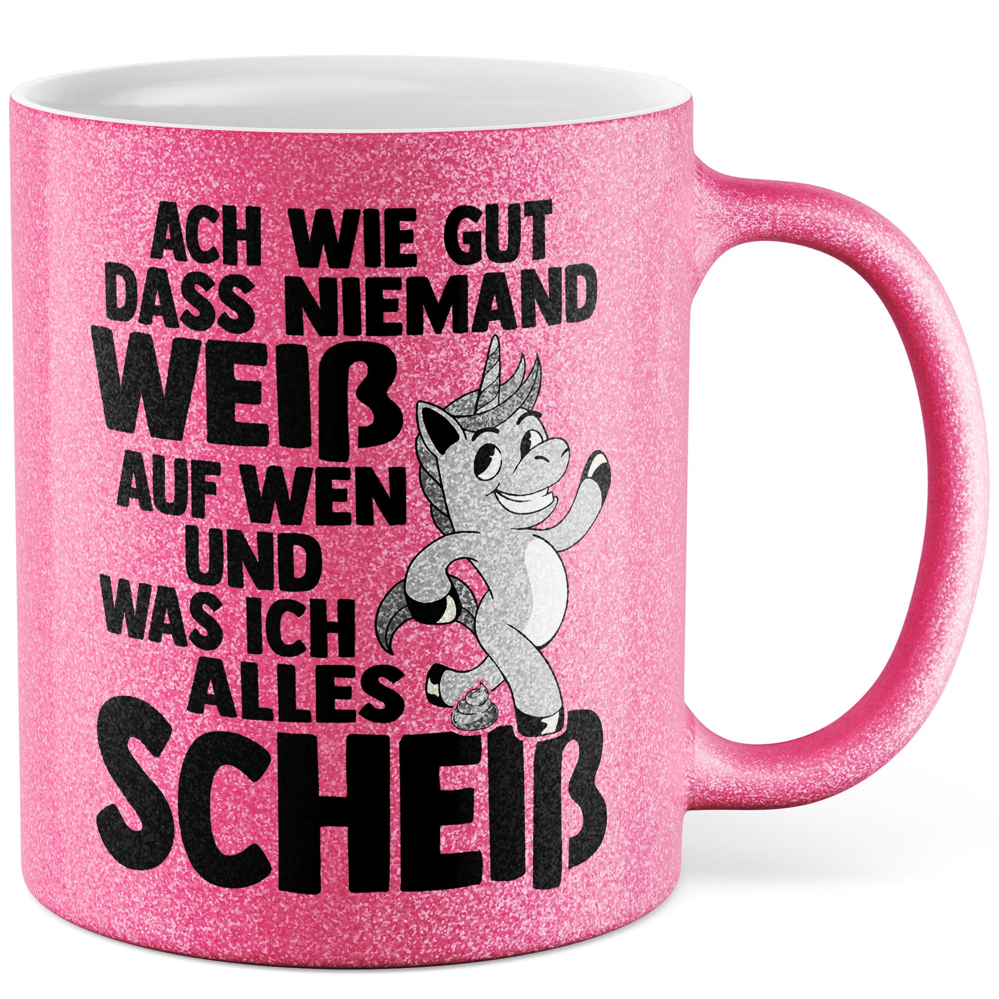 Mr. & Mrs. Panda Tasse Avec Inscription En Allemand « Ich