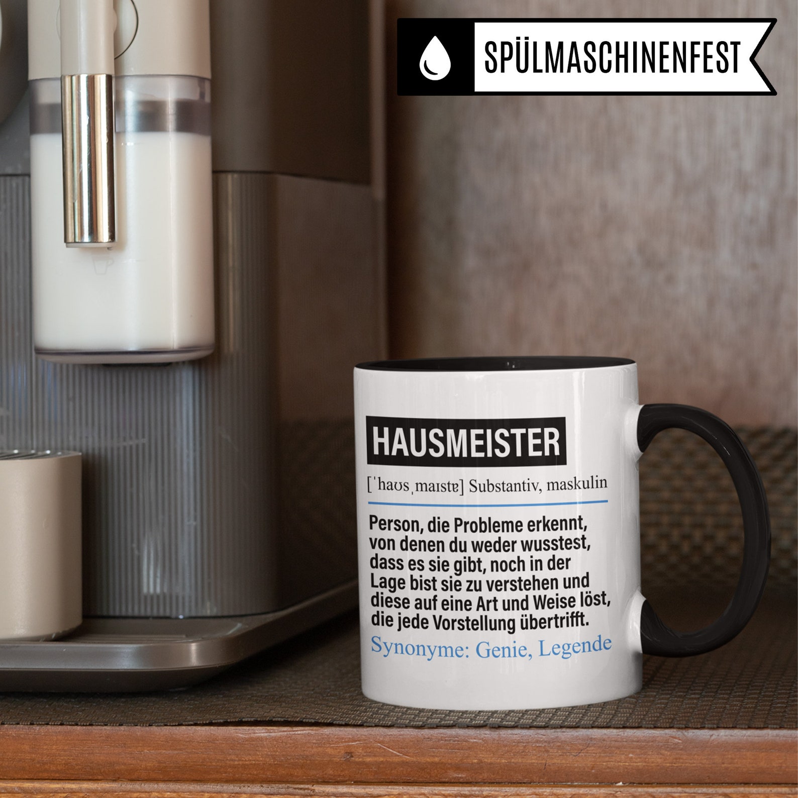 Tasse Hausmeister Hausmeister Geschenk Spruch Etsy