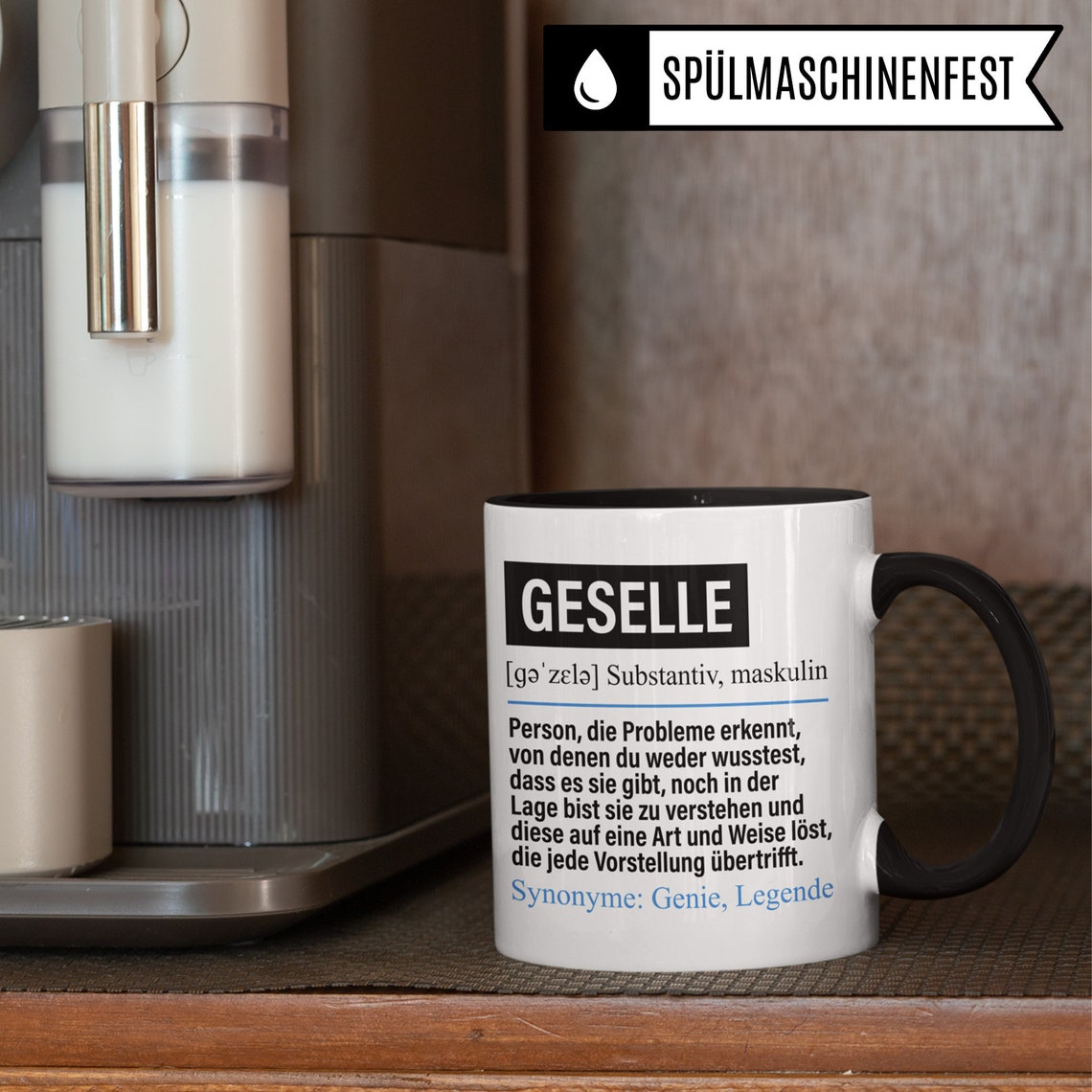 Tasse Geselle lustig Geselle Geschenk Spruch Handwerker Etsy