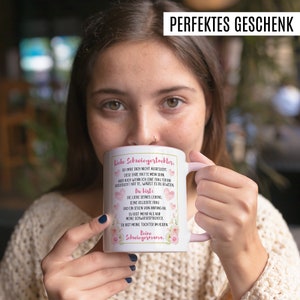 Schwiegertochter Tasse Geschenk Hochzeit Kaffeetasse Geschenkidee